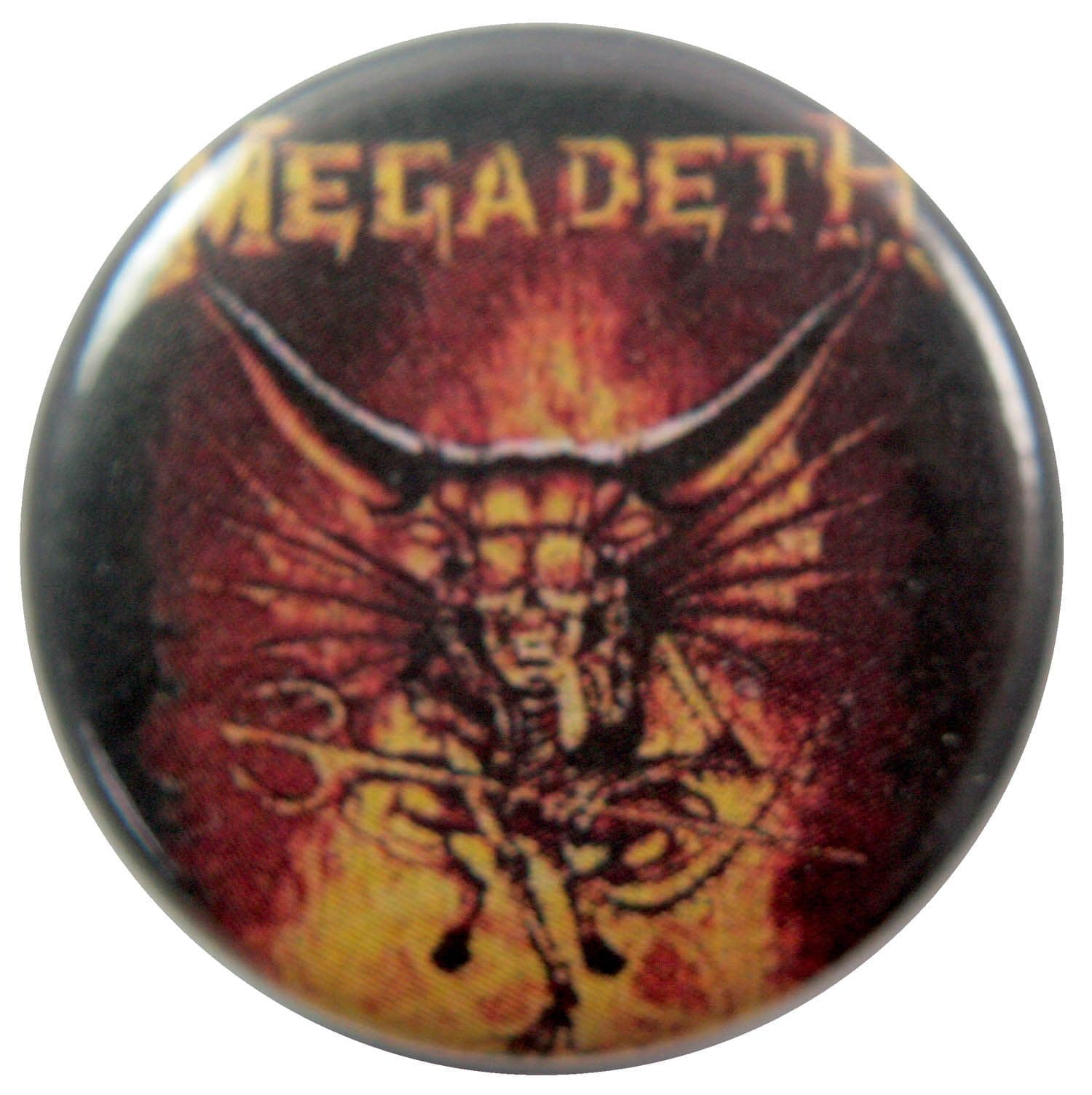 Megadeth - 'Demon' Button Badge