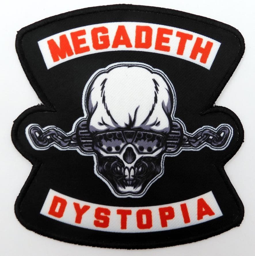 Megadeth - 'Dystopia' Printed Patch