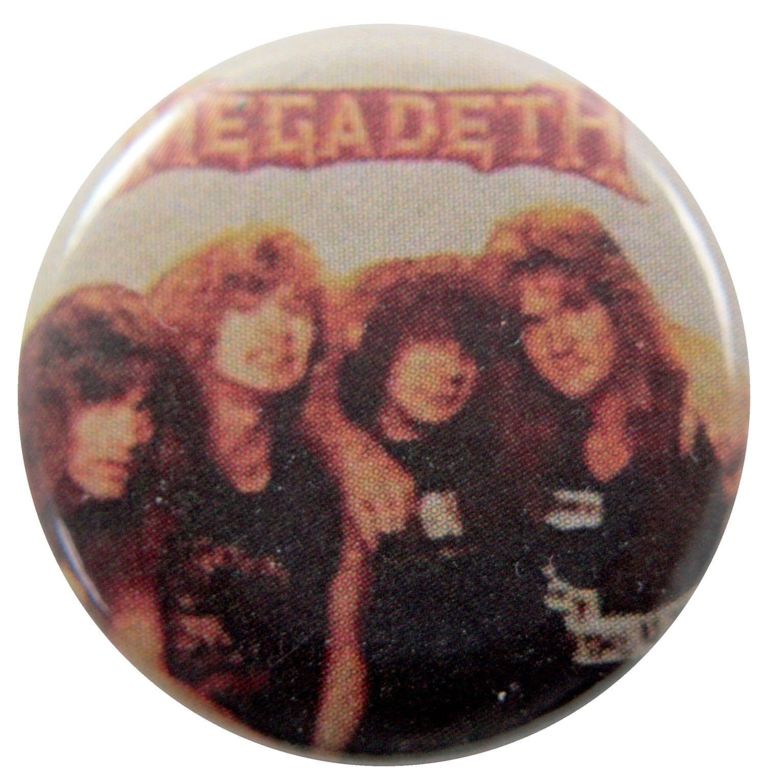 Megadeth - 'Group' Button Badge
