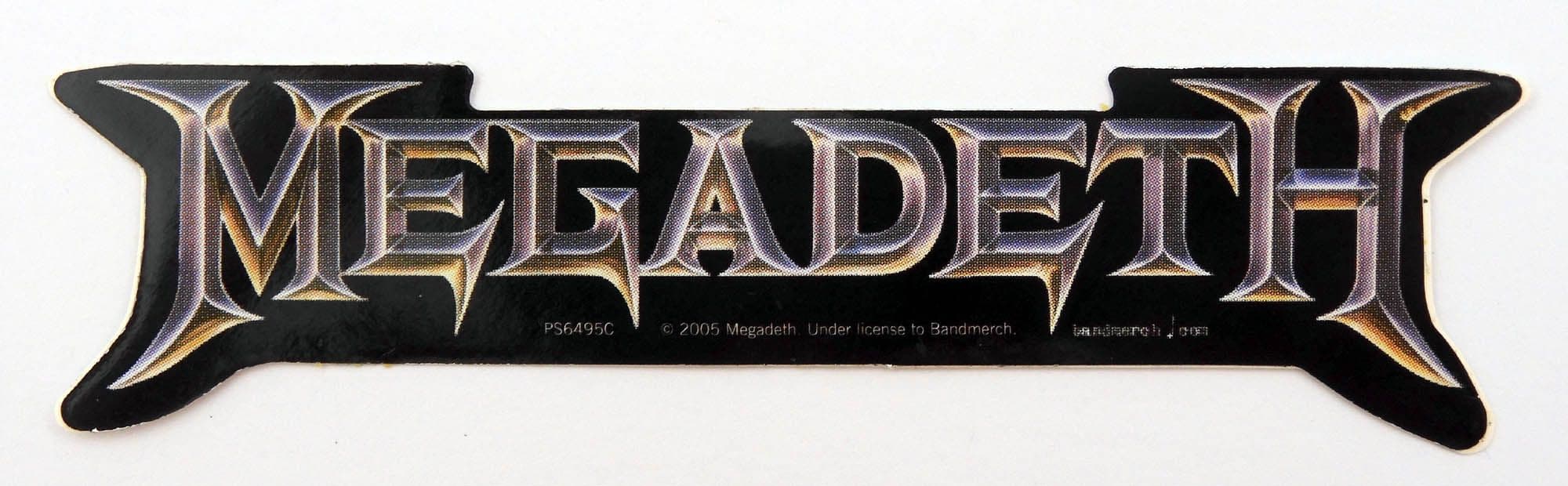 Megadeth - 'Logo' Sticker
