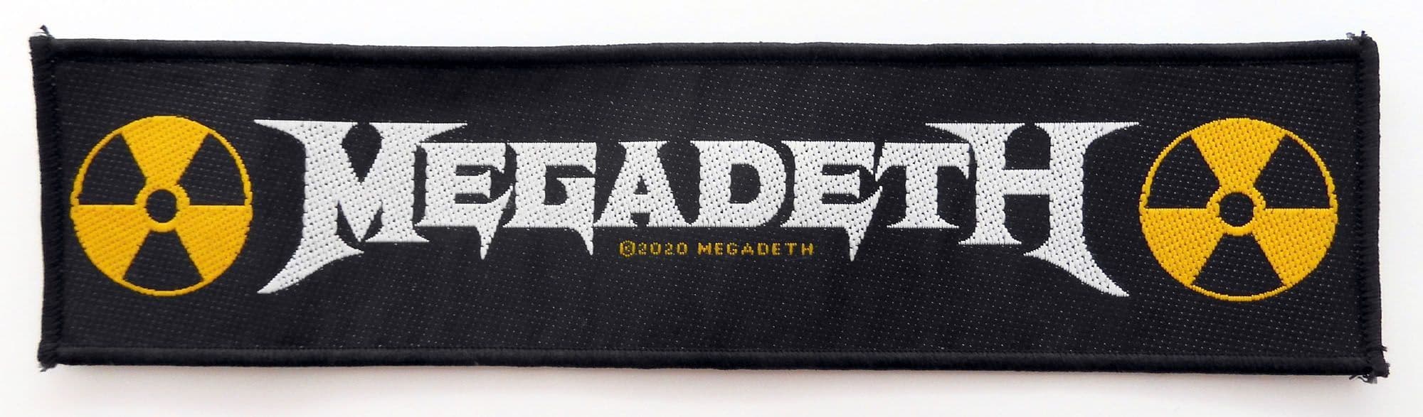 Megadeth - 'Logo' Woven Strip Patch
