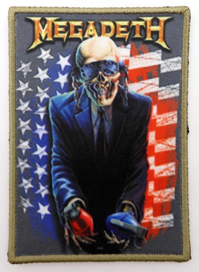 Megadeth - 'Vic Grenades' Printed Patch