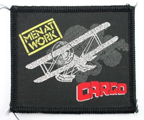 Men at Work - 'Cargo' Woven Patch