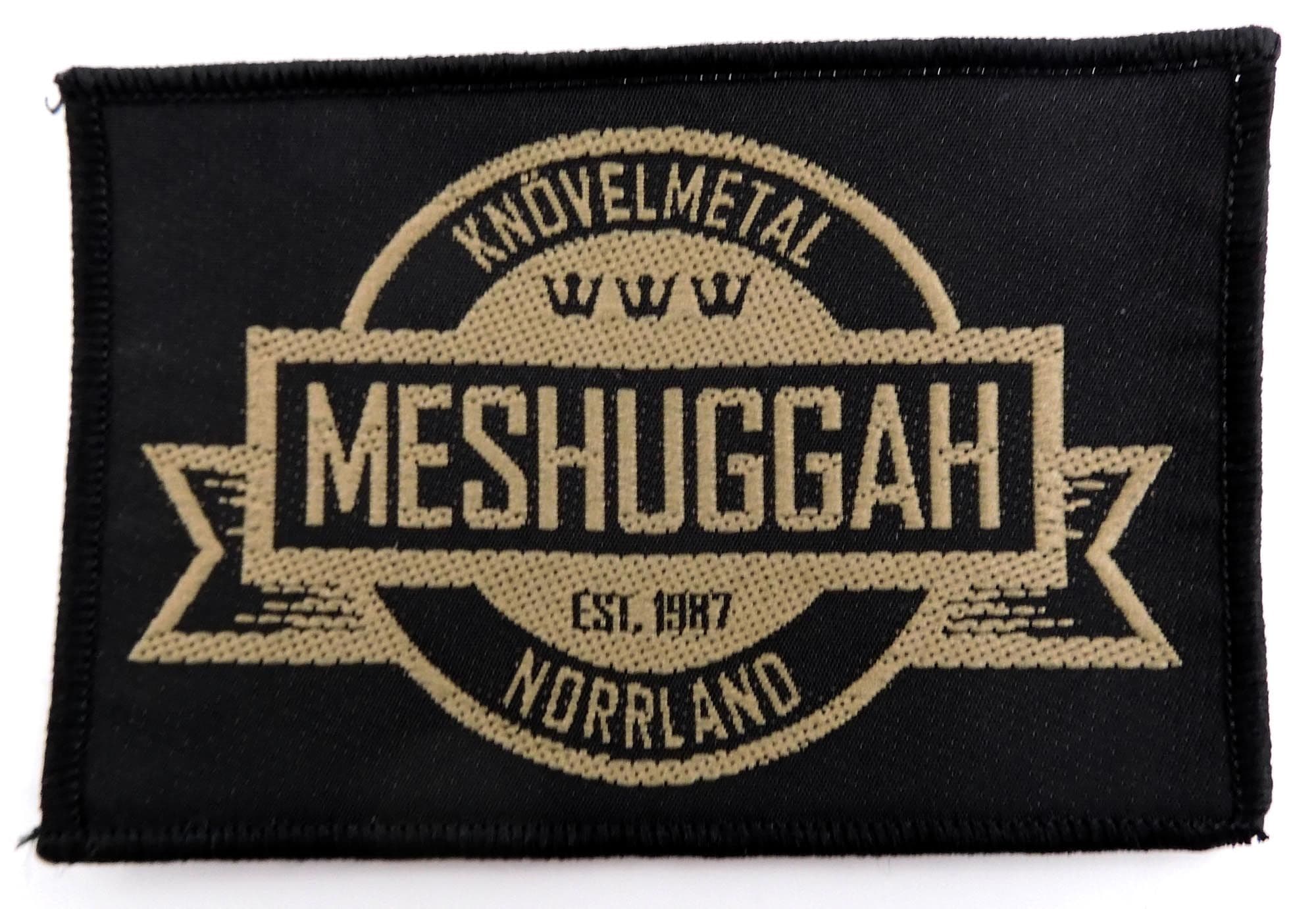 Meshuggah - 'Crest' Woven Patch
