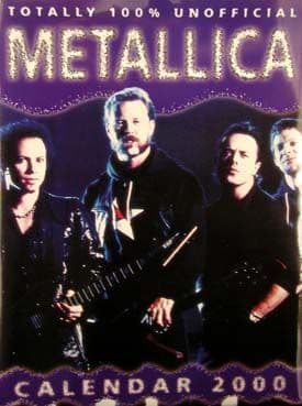 Metallica - 2000 Calendar