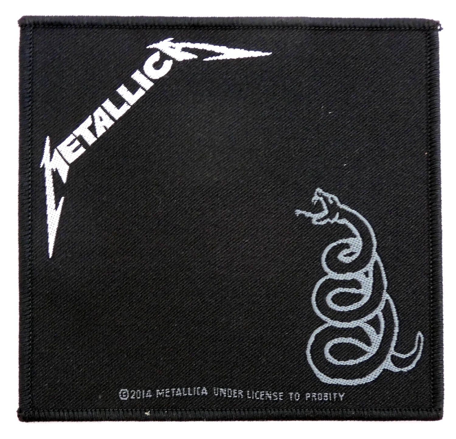 Metallica - 'Black Album' Woven Patch
