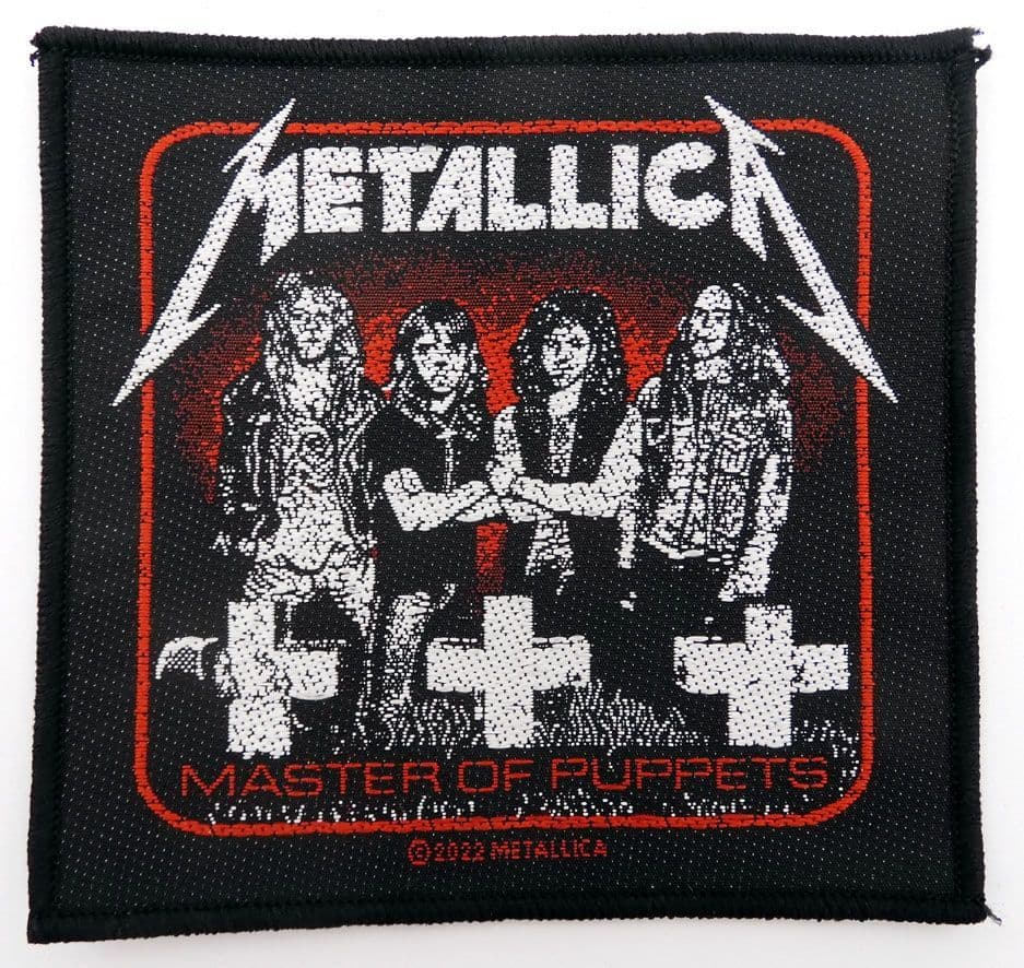 Metallica - 'Group Master of Puppets' Woven Patch