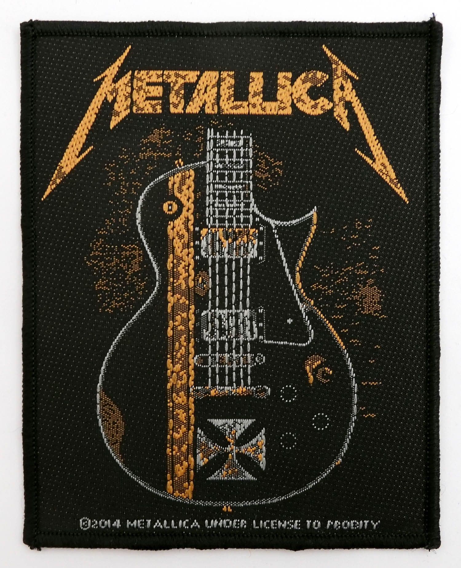 Metallica - 'Hetfield Guitar' Woven Patch