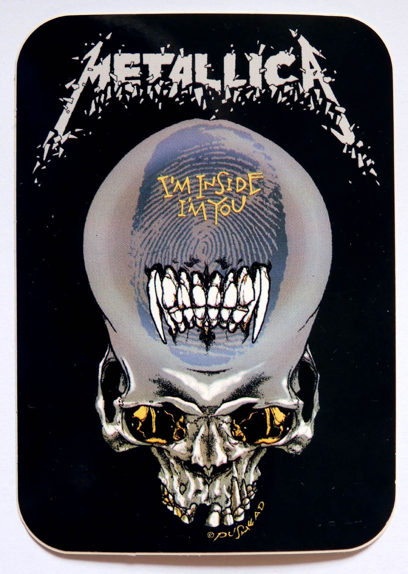 Metallica - 'I'm Inside You' Sticker