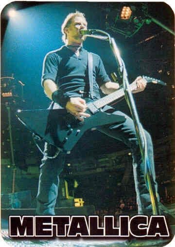 Metallica - 'James on Stage' Sticker