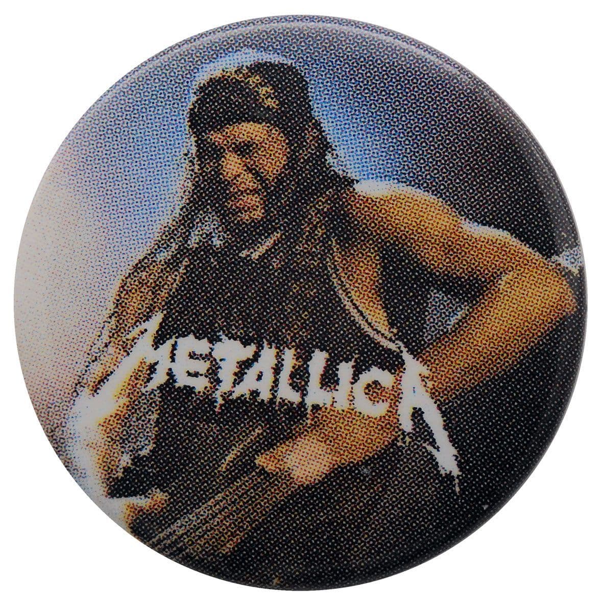 Metallica - 'James Stage' Button Badge