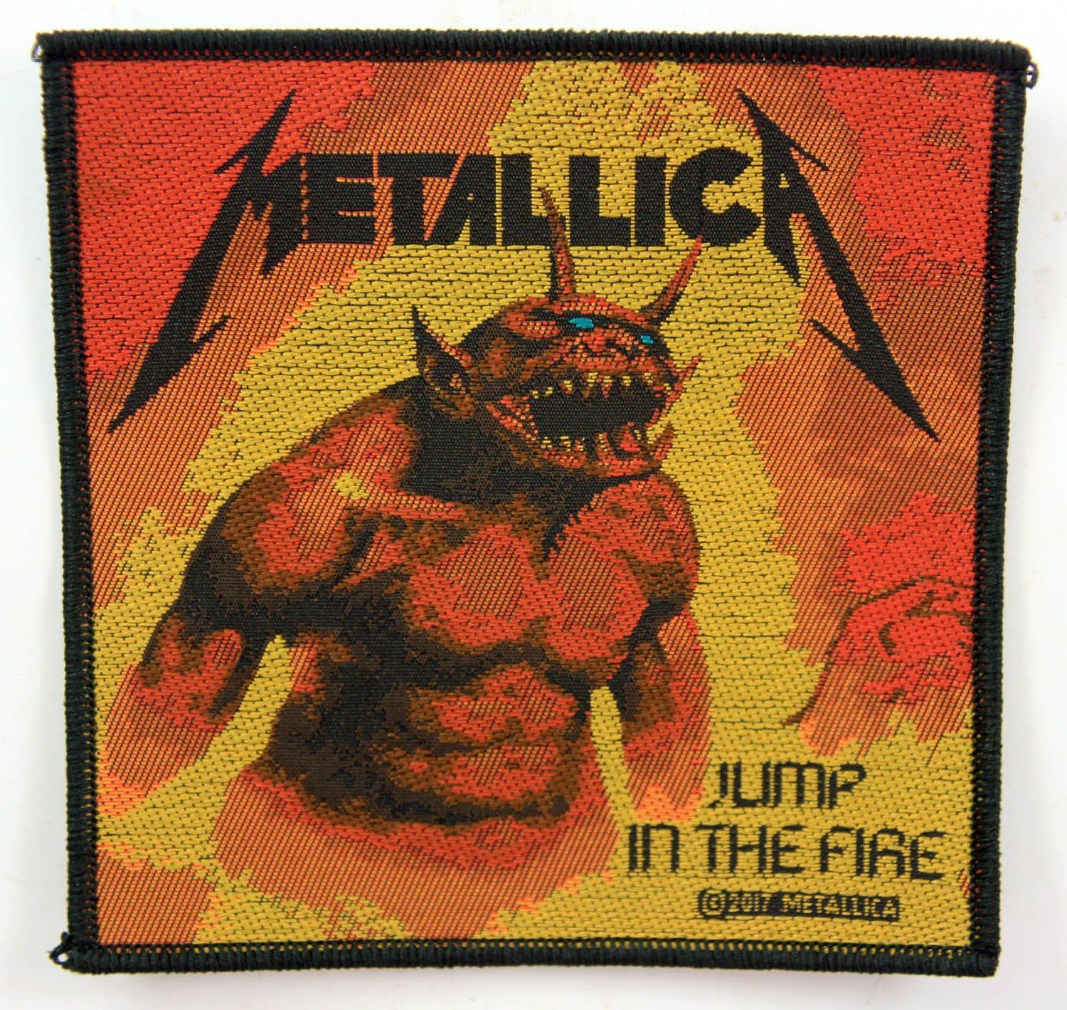 Metallica - 'Jump in the Fire' Woven Patch