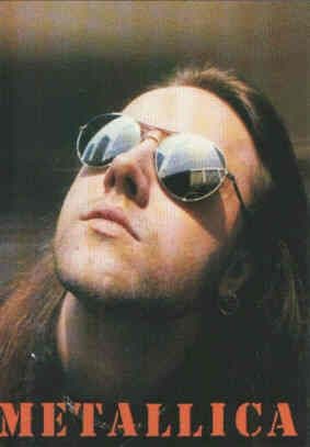Metallica - 'Lars' Postcard