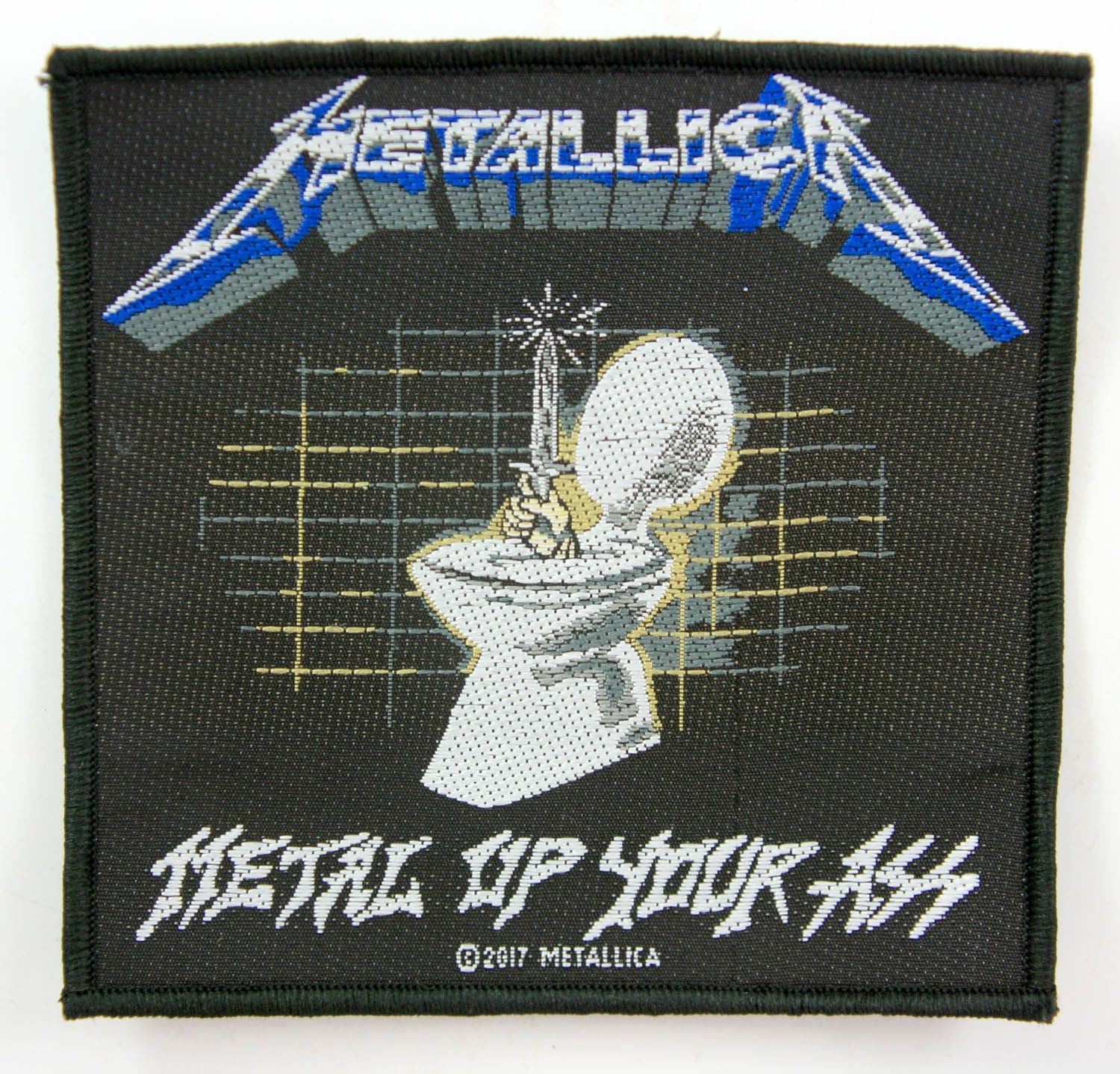 Metallica - 'Metal Up Your Ass' Woven Patch