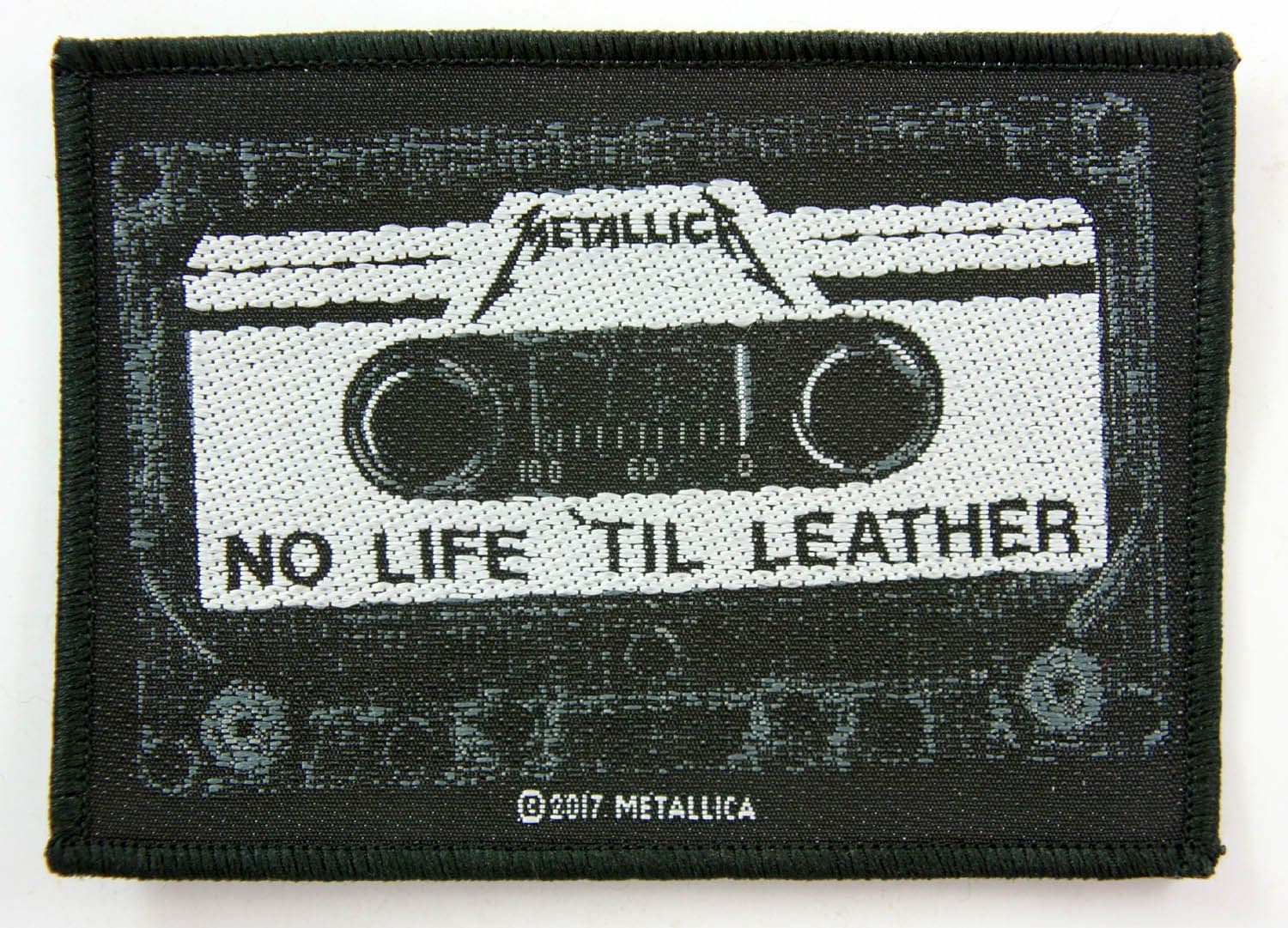 Metallica - 'No Life 'til Leather' Woven Patch