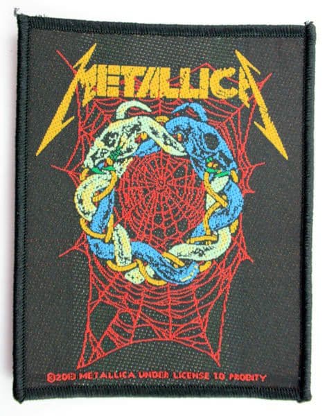 Metallica - 'Tangled Web' Woven Patch