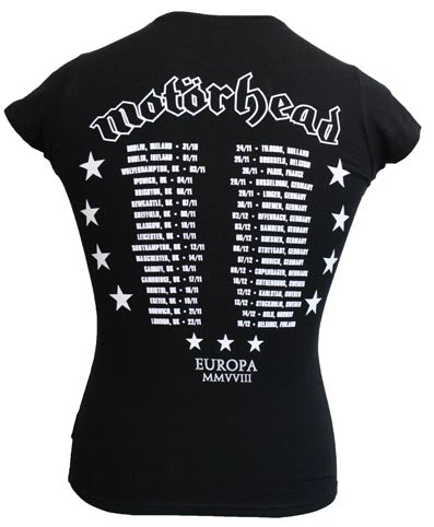 Motorhead - 'Europa' Skinny Fit T.Shirt