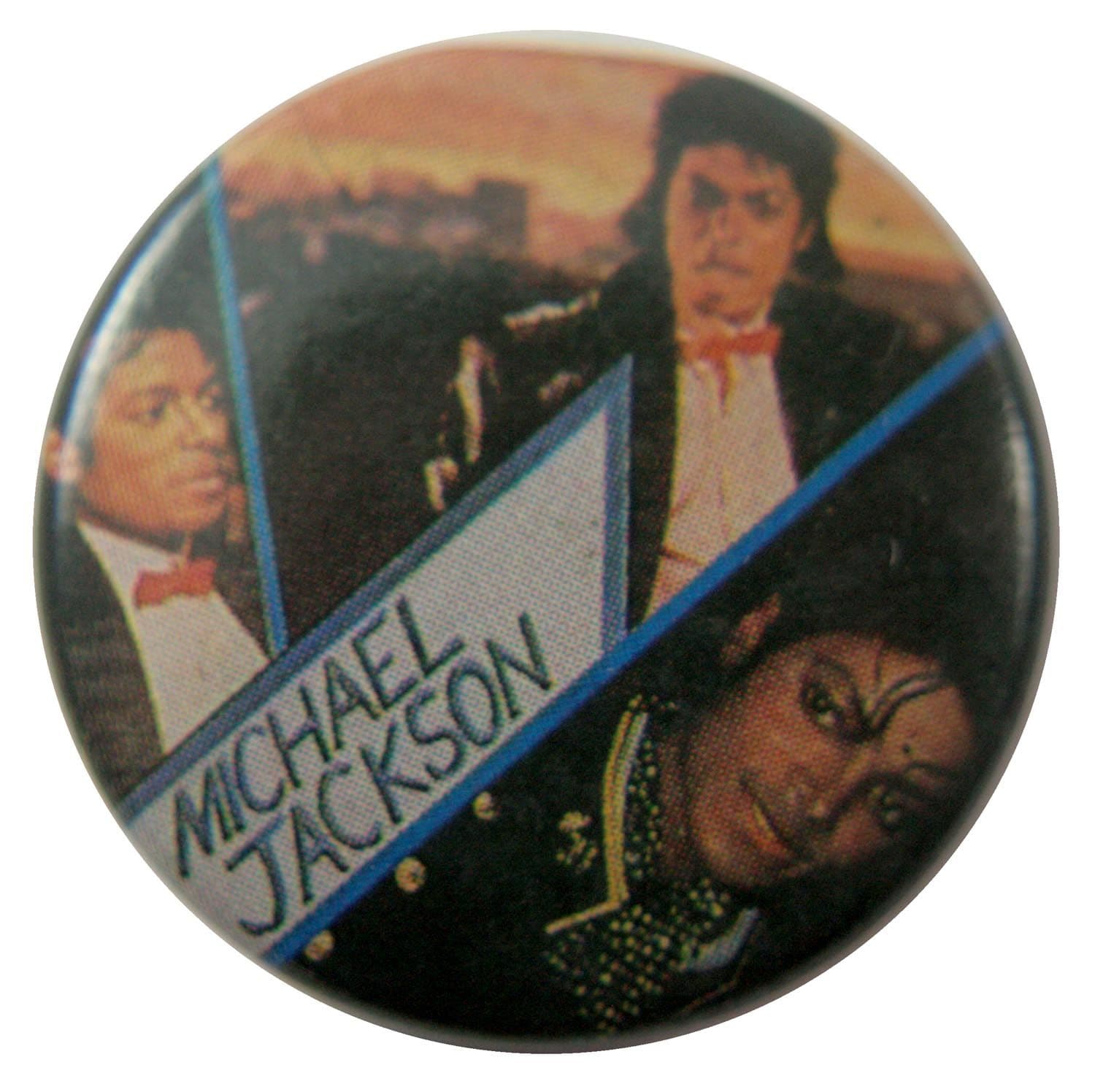 Michael Jackson - 'Collage' Button Badge
