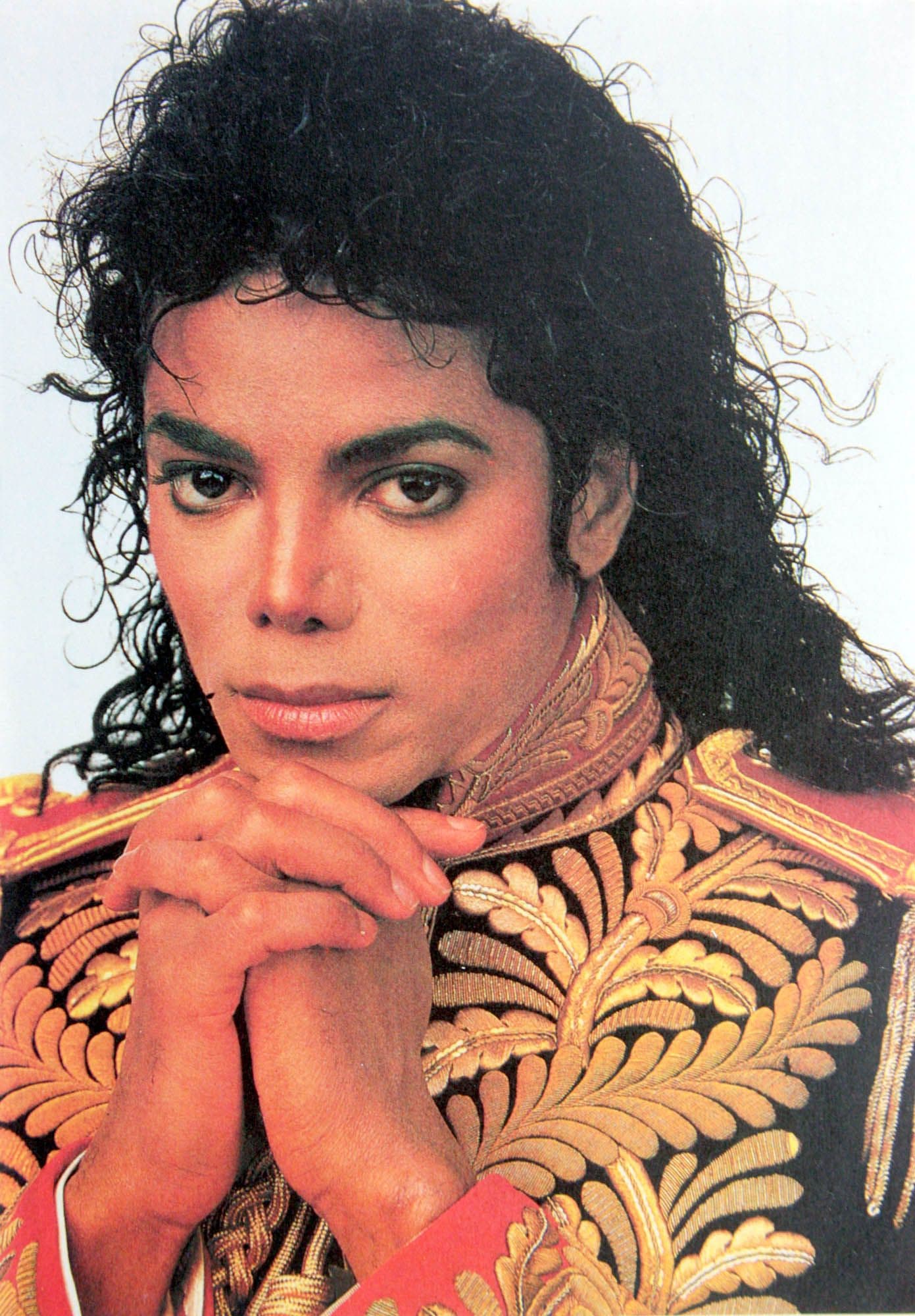 Michael Jackson - 'Hands' Postcard Sticker