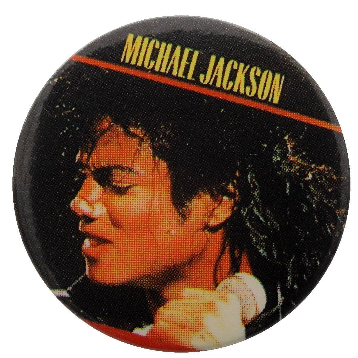 Michael Jackson - 'Michael Black' Button Badge