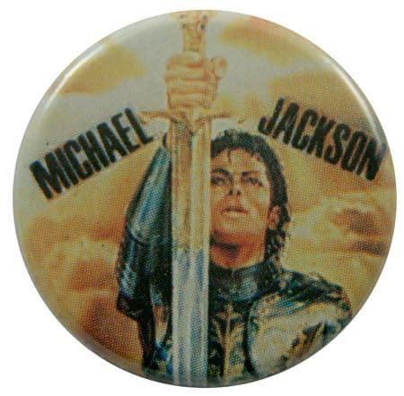 Michael Jackson - 'Sword' Button Badge