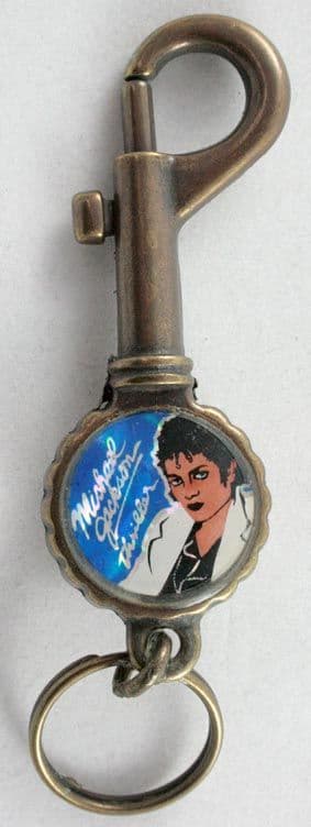 Michael Jackson - 'Thriller Blue' Bottle Opener Key Fob