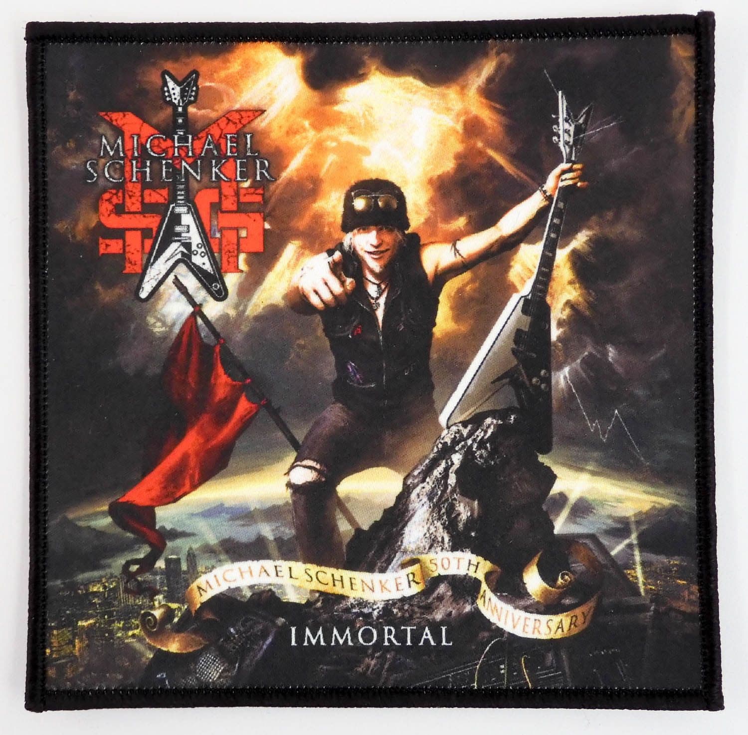 Michael Schenker Group - 'Immortal' Printed Patch * MSG *