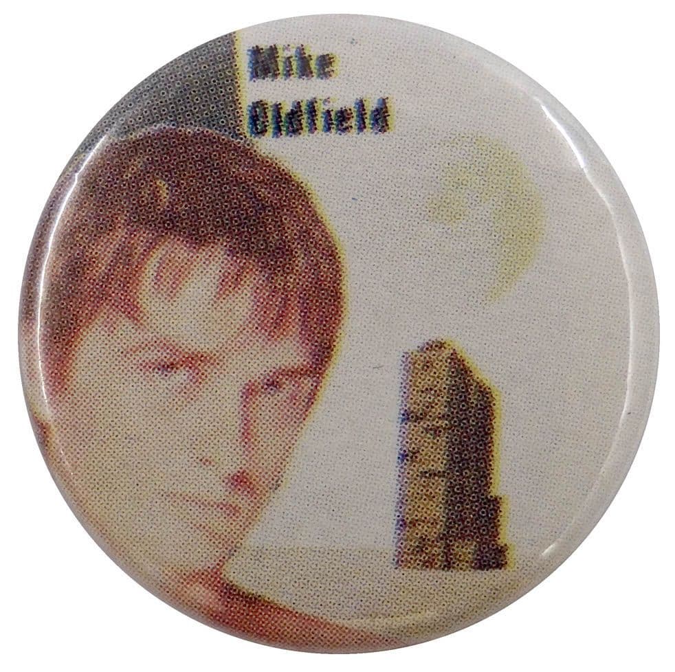 Mike Oldfield - 'Crises' Button Badge