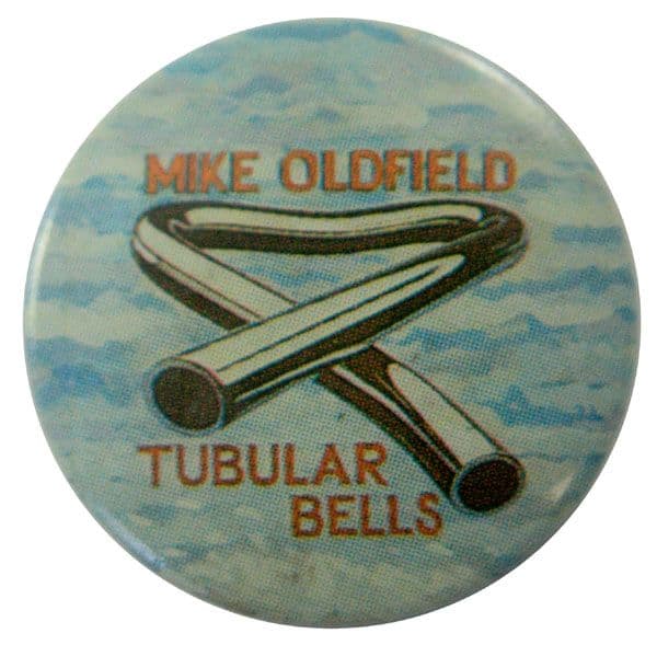 Mike Oldfield - 'Tubular Bells' Button Badge