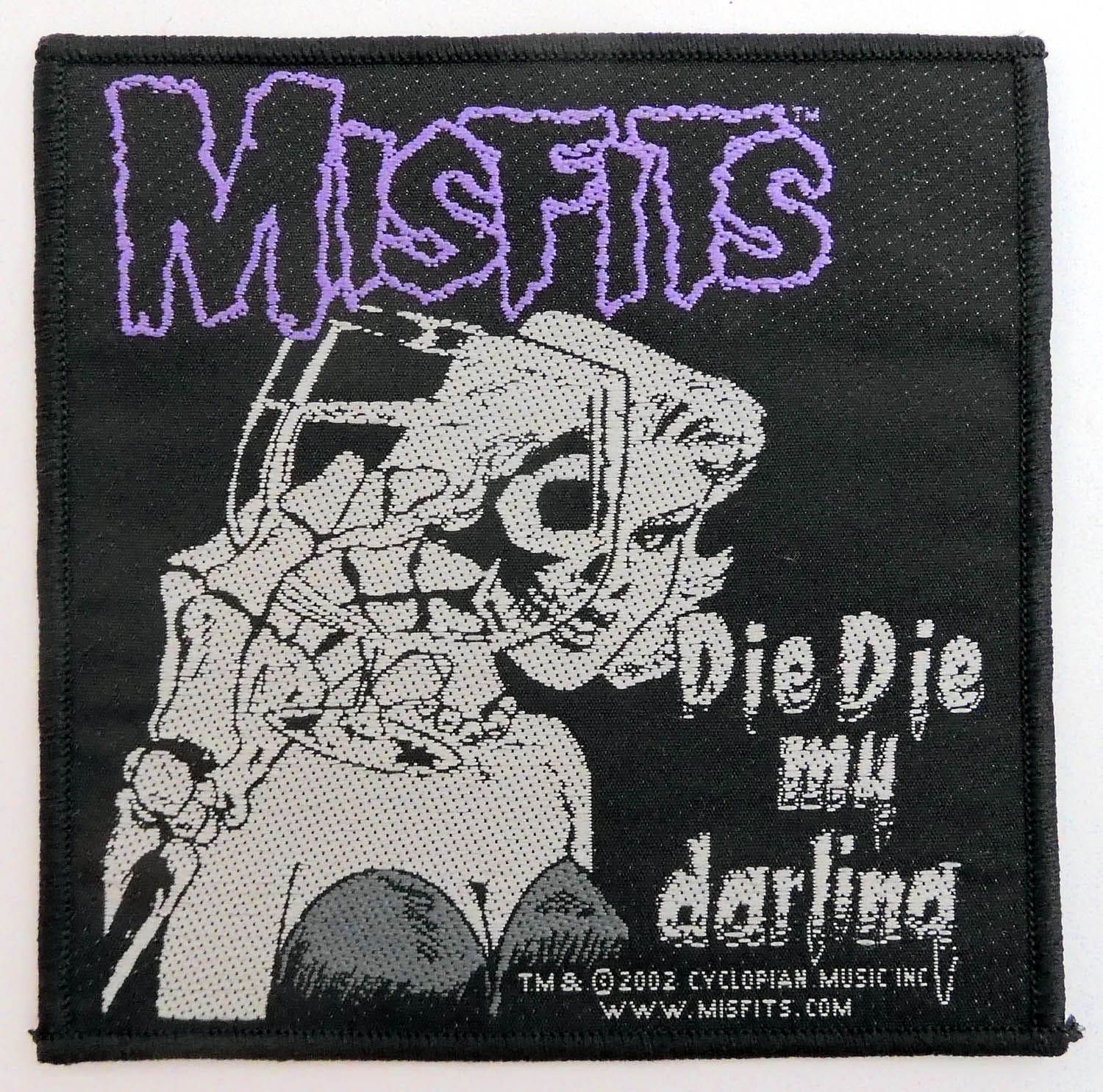 Misfits - 'Die Die My Darling' Woven Patch