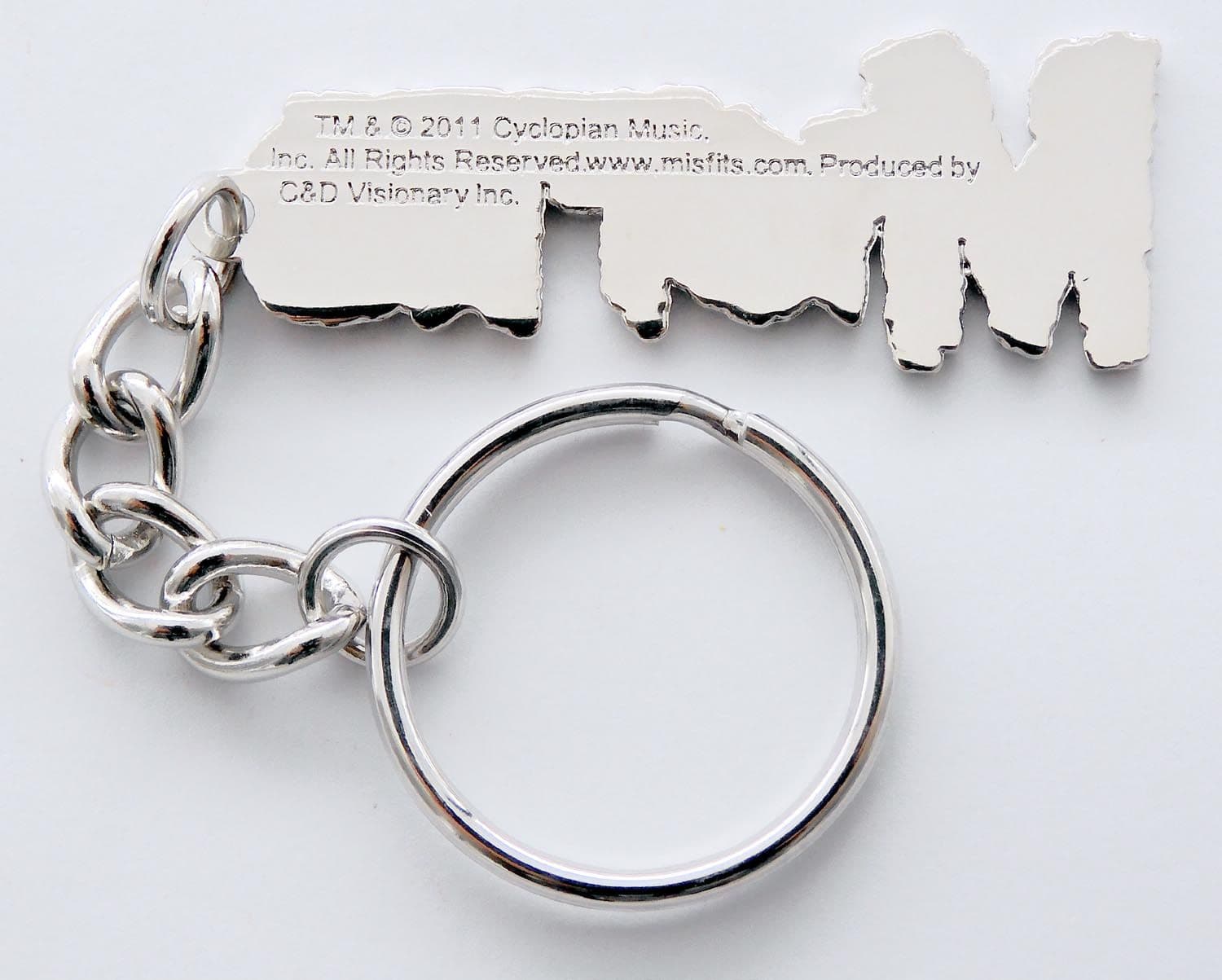 Misfits - 'Logo' Enamelled Metal Keyring