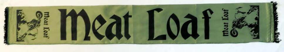 Meat Loaf - 'Bat Out of Hell' Green Concert Scarf