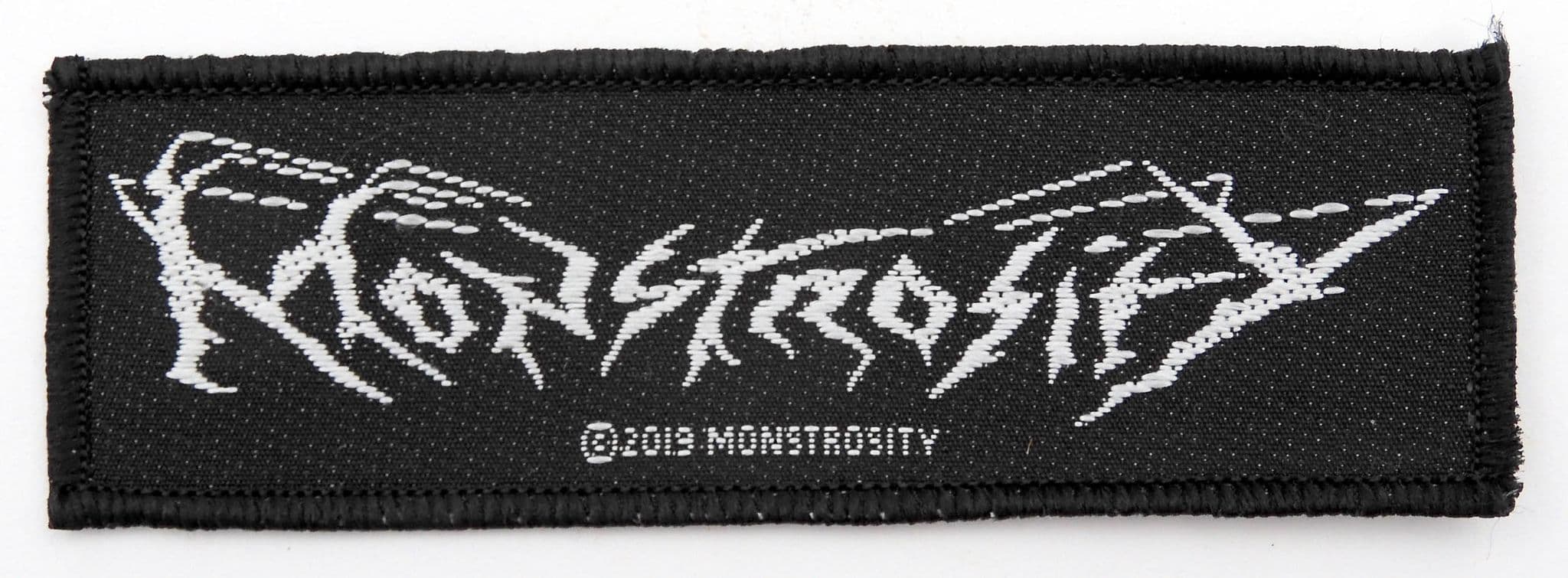 Monstrosity - 'Logo' Woven Patch