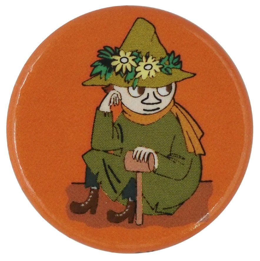 Moomins - 'Snufkin' Button Badge
