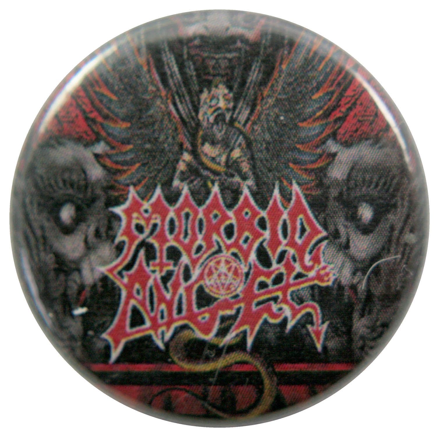 Morbid Angel - 'European Tour 2008' Button Badge