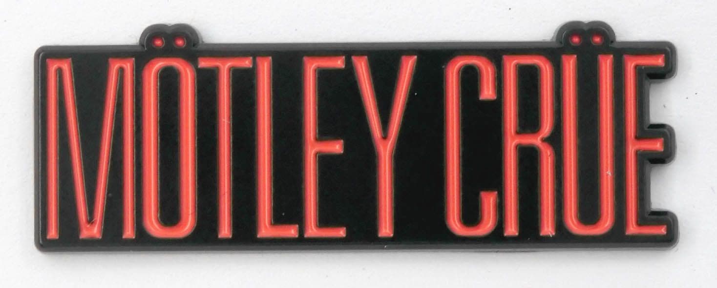 Motley Crue - 'Logo' Enamelled Cast Metal Badge