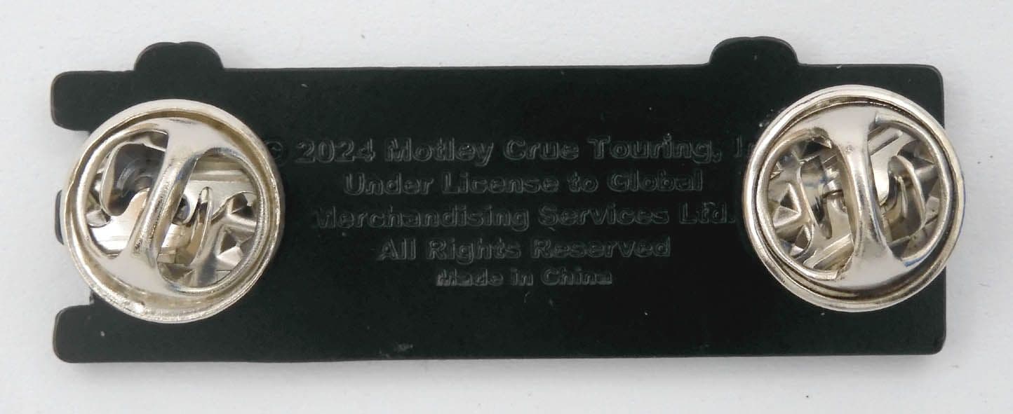 Motley Crue - 'Logo' Enamelled Cast Metal Badge