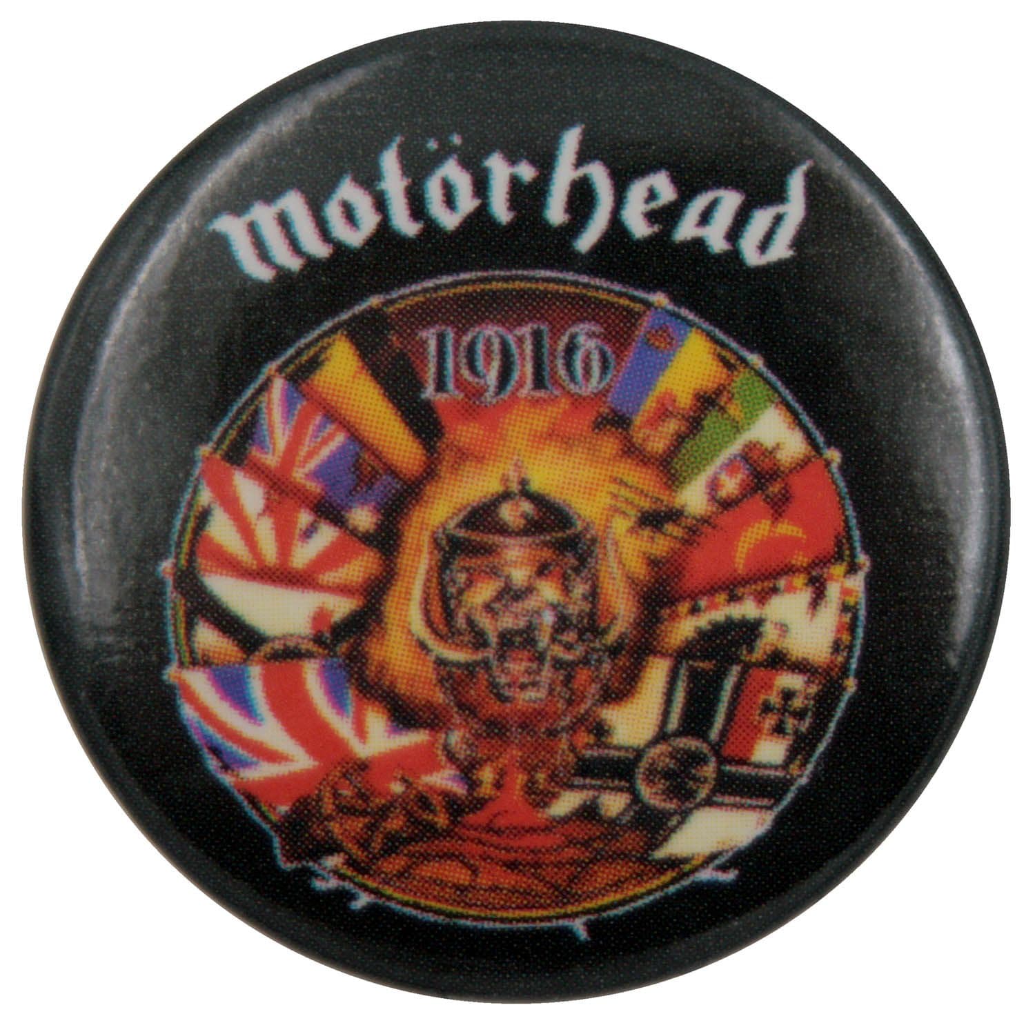 Motorhead - '1916' Button Badge