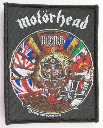 Motorhead - '1916' Woven Patch