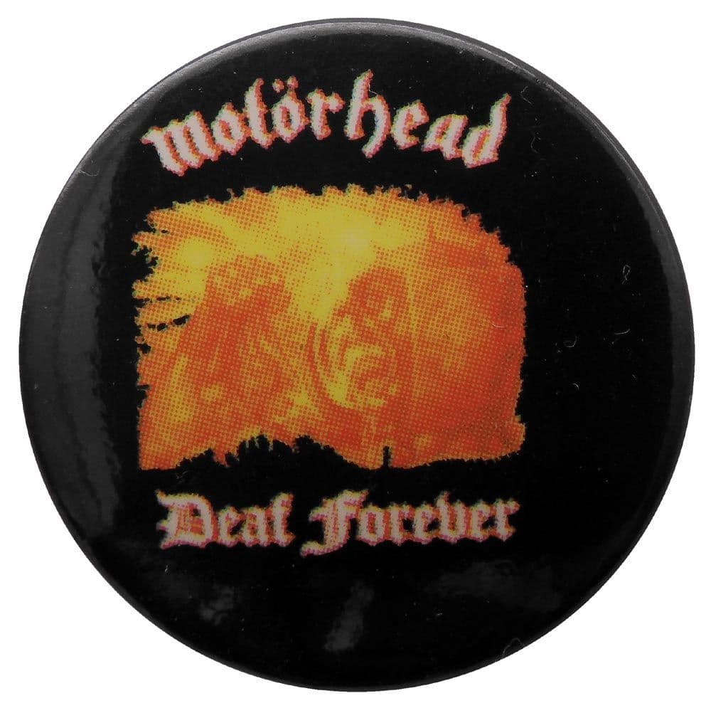 Motorhead - 'Deaf Forever' Button Badge