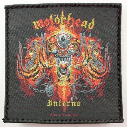 Motorhead - 'Inferno' Woven Patch