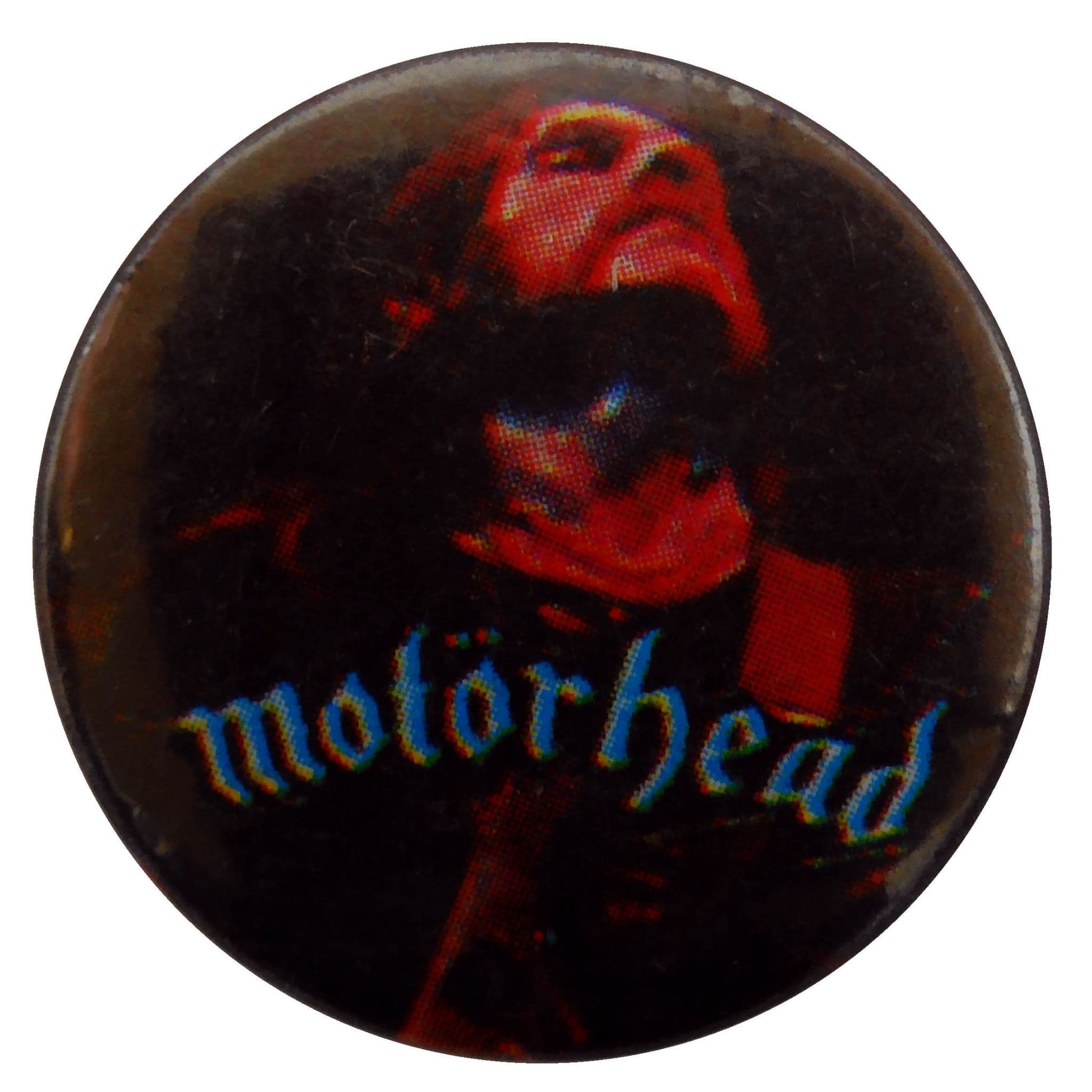 Motorhead - 'Lemmy Red Glow' Button Badge