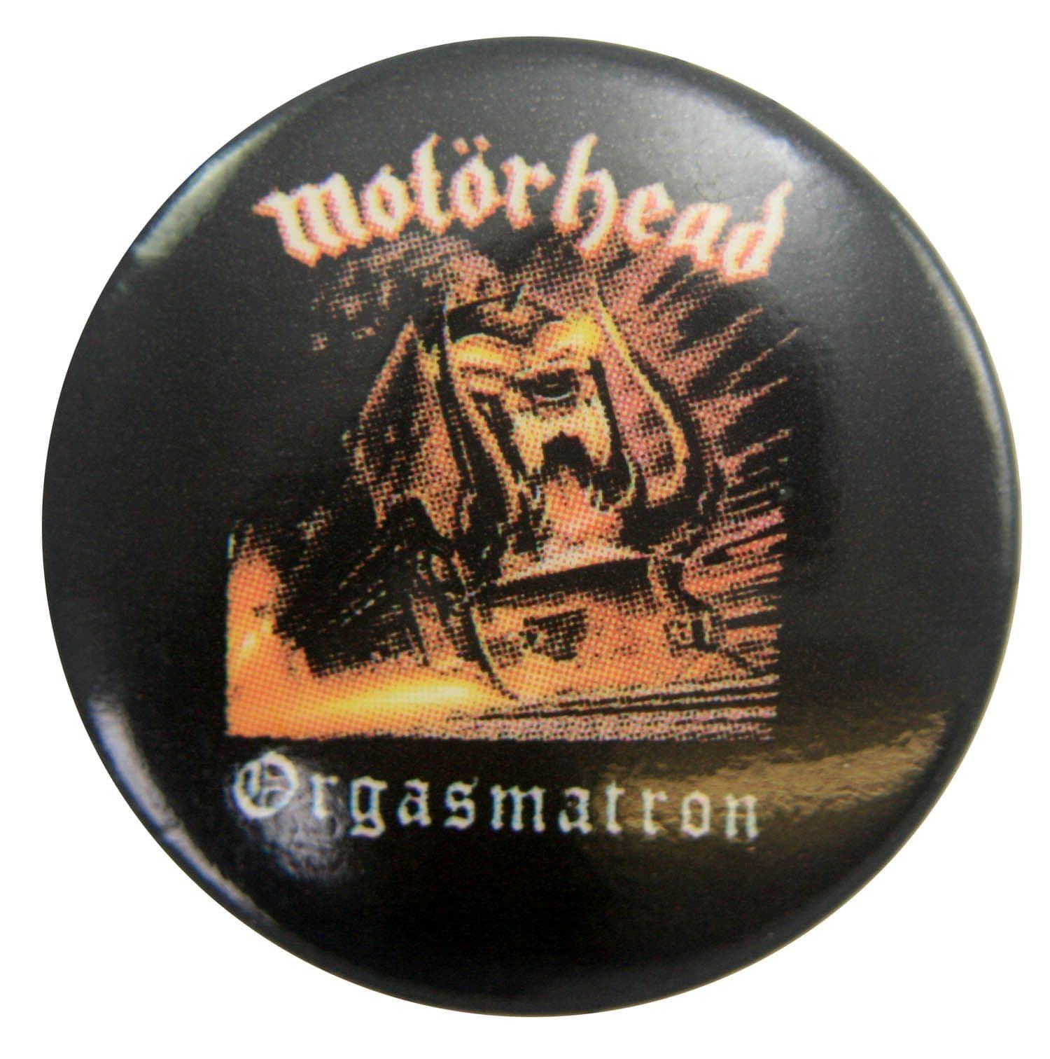 Motorhead - 'Orgasmatron' Button Badge
