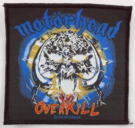 Motorhead - 'Overkill' Woven Patch