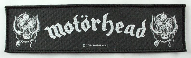 Motorhead - 'Warpig' Woven Strip Patch