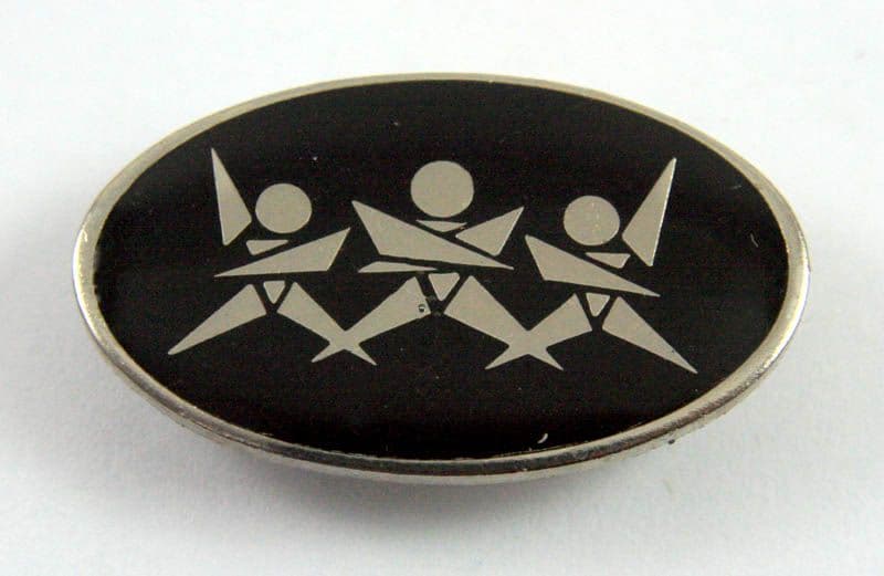 Mr President - 'Logo' Enamel Badge