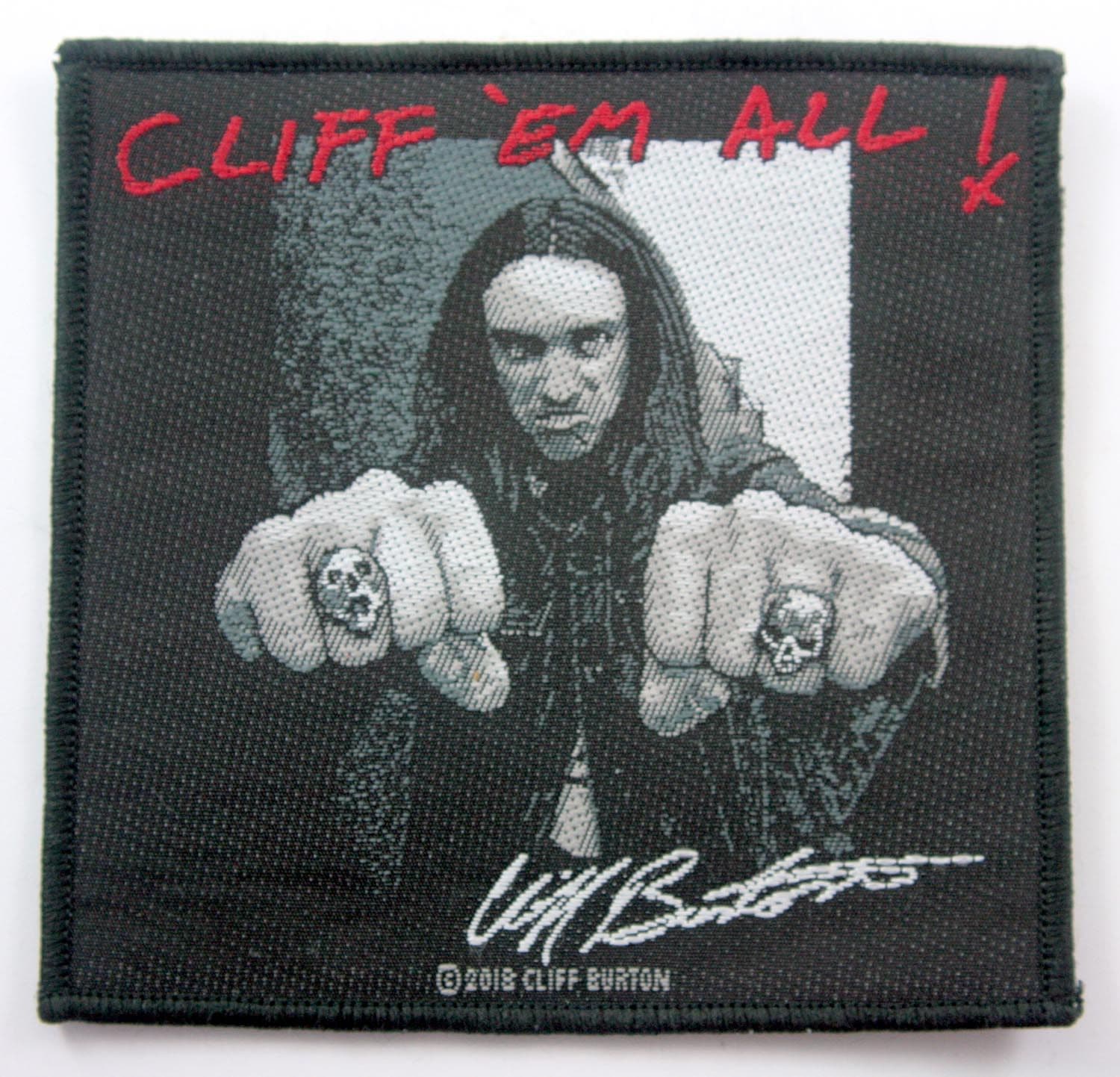 Metallica - 'Cliff 'Em All' Woven Patch