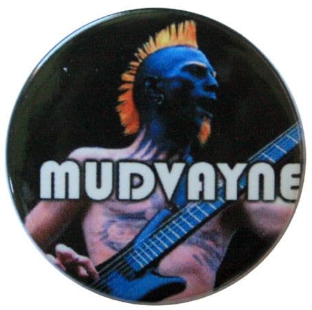 Mudvayne - 'Ryan Martinie' Button Badge