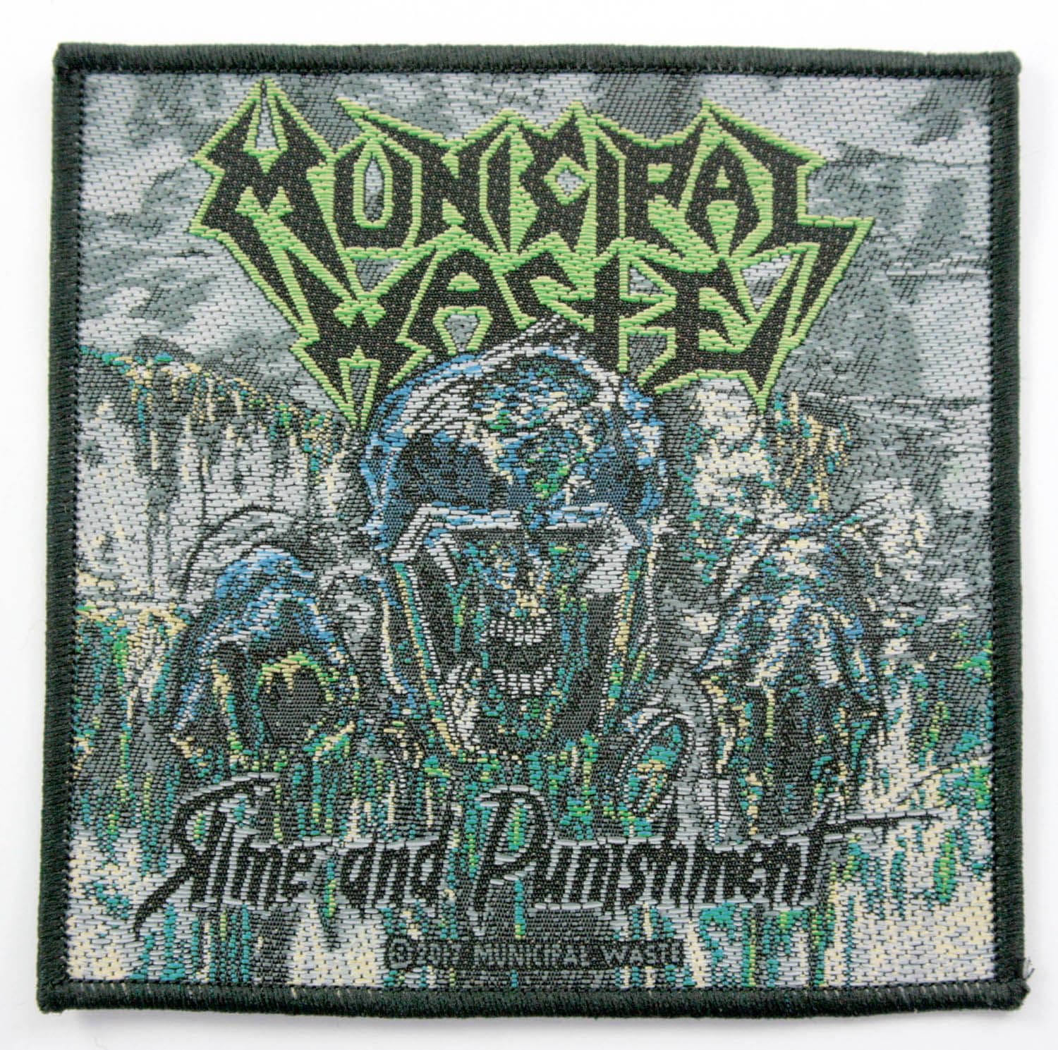 Municipal Waste - 'Slime and Punishment' Woven Patch