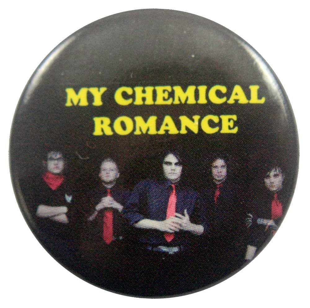 My Chemical Romance - 'Group Ties' Button Badge